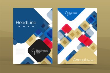 İş a4 yıllık rapor tasarımı