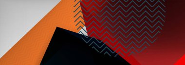 Düşük polyester 3 boyutlu geometrik şekiller, minimum soyut arkaplan. Kapaklar, afişler, el ilanları ve posterler için vektör illüstrasyonları