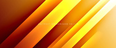 Dinamik diyagonal çizgileri olan akışkan eğimler soyut arkaplan. Dinamik ışık ve gölge efektleriyle parlak renkler. Vektör duvar kağıdı veya poster