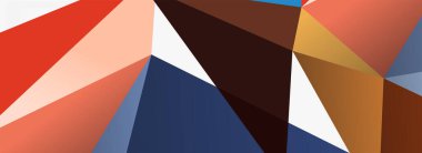 3d mozaik soyut arkaplan, düşük poli şekilli geometrik tasarım