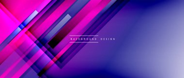 Sıvı renk eğiminde dinamik çizgiler. Metnin, logonuz veya grafikleriniz için modaylı geometrik soyut arkaplan