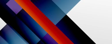 Gölge çizgileri, modern formlar, dikdörtgenler, kareler ve akışkan eğimlere sahip geometrik soyut arkaplanlar. Parlak renkli çizgiler serin arkaplanlar