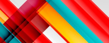 Gölge çizgileri, modern formlar, dikdörtgenler, kareler ve akışkan eğimlere sahip geometrik soyut arkaplanlar. Parlak renkli çizgiler serin arkaplanlar