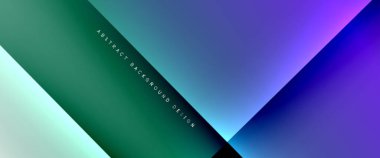 Dinamik diyagonal çizgileri olan akışkan eğimler soyut arkaplan. Dinamik ışık ve gölge efektleriyle parlak renkler. Vektör duvar kağıdı veya poster