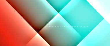 Dinamik diyagonal çizgileri olan akışkan eğimler soyut arkaplan. Dinamik ışık ve gölge efektleriyle parlak renkler. Vektör duvar kağıdı veya poster