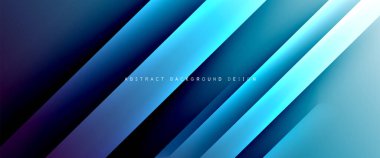 Dinamik diyagonal çizgileri olan akışkan eğimler soyut arkaplan. Dinamik ışık ve gölge efektleriyle parlak renkler. Vektör duvar kağıdı veya poster