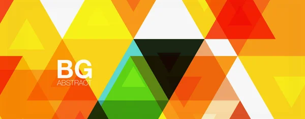 Mosaik-Dreieck-Muster abstrakter Hintergrund für Cover, Banner, Flyer, Poster und andere Vorlagen — Stockvektor