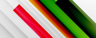 Gölge çizgileri, modern formlar, dikdörtgenler, kareler ve akışkan eğimlere sahip geometrik soyut arkaplanlar. Parlak renkli çizgiler serin arkaplanlar