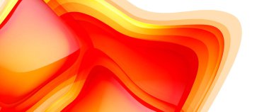 Çemberler ve baloncuklar soyut arka plan. Web pankartı, uygulama veya poster için sıvı yuvarlak şekiller