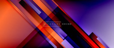 Sıvı renk eğiminde dinamik çizgiler. Metnin, logonuz veya grafikleriniz için modaylı geometrik soyut arkaplan