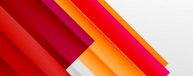 Gölge çizgileri, modern formlar, dikdörtgenler, kareler ve akışkan eğimlere sahip geometrik soyut arkaplanlar. Parlak renkli çizgiler serin arkaplanlar