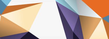 3d mozaik soyut arkaplan, düşük poli şekilli geometrik tasarım