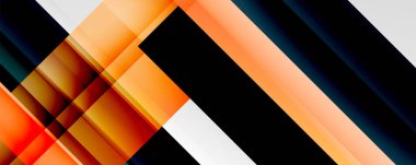 Gölge çizgileri, modern formlar, dikdörtgenler, kareler ve akışkan eğimlere sahip geometrik soyut arkaplanlar. Parlak renkli çizgiler serin arkaplanlar