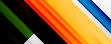 Gölge çizgileri, modern formlar, dikdörtgenler, kareler ve akışkan eğimlere sahip geometrik soyut arkaplanlar. Parlak renkli çizgiler serin arkaplanlar