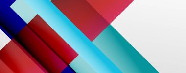 Gölge çizgileri, modern formlar, dikdörtgenler, kareler ve akışkan eğimlere sahip geometrik soyut arkaplanlar. Parlak renkli çizgiler serin arkaplanlar