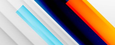 Gölge çizgileri, modern formlar, dikdörtgenler, kareler ve akışkan eğimlere sahip geometrik soyut arkaplanlar. Parlak renkli çizgiler serin arkaplanlar