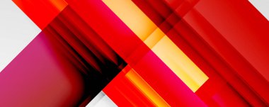 Gölge çizgileri, modern formlar, dikdörtgenler, kareler ve akışkan eğimlere sahip geometrik soyut arkaplanlar. Parlak renkli çizgiler serin arkaplanlar