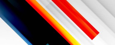 Gölge çizgileri, modern formlar, dikdörtgenler, kareler ve akışkan eğimlere sahip geometrik soyut arkaplanlar. Parlak renkli çizgiler serin arkaplanlar