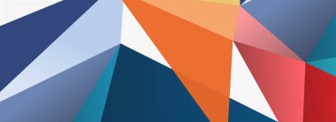 3d mozaik soyut arkaplan, düşük poli şekilli geometrik tasarım