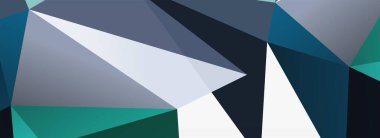 3d mozaik soyut arkaplan, düşük poli şekilli geometrik tasarım