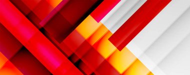 Gölge çizgileri, modern formlar, dikdörtgenler, kareler ve akışkan eğimlere sahip geometrik soyut arkaplanlar. Parlak renkli çizgiler serin arkaplanlar