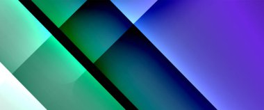 Dinamik diyagonal çizgileri olan akışkan eğimler soyut arkaplan. Dinamik ışık ve gölge efektleriyle parlak renkler. Vektör duvar kağıdı veya poster