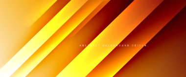 Dinamik diyagonal çizgileri olan akışkan eğimler soyut arkaplan. Dinamik ışık ve gölge efektleriyle parlak renkler. Vektör duvar kağıdı veya poster