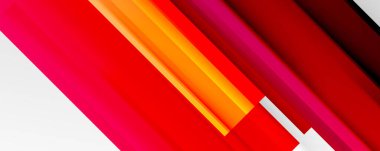 Gölge çizgileri, modern formlar, dikdörtgenler, kareler ve akışkan eğimlere sahip geometrik soyut arkaplanlar. Parlak renkli çizgiler serin arkaplanlar