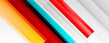 Gölge çizgileri, modern formlar, dikdörtgenler, kareler ve akışkan eğimlere sahip geometrik soyut arkaplanlar. Parlak renkli çizgiler serin arkaplanlar