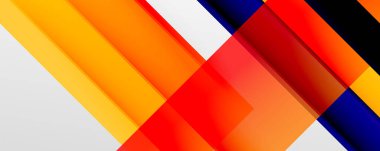 Gölge çizgileri, modern formlar, dikdörtgenler, kareler ve akışkan eğimlere sahip geometrik soyut arkaplanlar. Parlak renkli çizgiler serin arkaplanlar