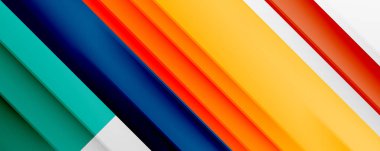 Gölge çizgileri, modern formlar, dikdörtgenler, kareler ve akışkan eğimlere sahip geometrik soyut arkaplanlar. Parlak renkli çizgiler serin arkaplanlar