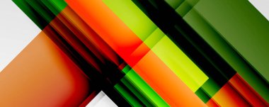 Gölge çizgileri, modern formlar, dikdörtgenler, kareler ve akışkan eğimlere sahip geometrik soyut arkaplanlar. Parlak renkli çizgiler serin arkaplanlar