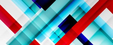 Gölge çizgileri, modern formlar, dikdörtgenler, kareler ve akışkan eğimlere sahip geometrik soyut arkaplanlar. Parlak renkli çizgiler serin arkaplanlar