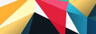 3d mozaik soyut arkaplan, düşük poli şekilli geometrik tasarım