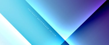 Dinamik diyagonal çizgileri olan akışkan eğimler soyut arkaplan. Dinamik ışık ve gölge efektleriyle parlak renkler. Vektör duvar kağıdı veya poster