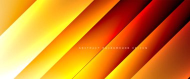 Dinamik diyagonal çizgileri olan akışkan eğimler soyut arkaplan. Dinamik ışık ve gölge efektleriyle parlak renkler. Vektör duvar kağıdı veya poster