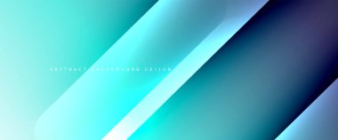 Dinamik diyagonal çizgileri olan akışkan eğimler soyut arkaplan. Dinamik ışık ve gölge efektleriyle parlak renkler. Vektör duvar kağıdı veya poster