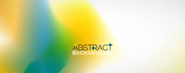 Vätskefärg gradient abstrakt bakgrund, trendiga färgglada tapeter. Vektorillustration för plakat, broschyrer, affischer, banderoller och omslag — Stock vektor