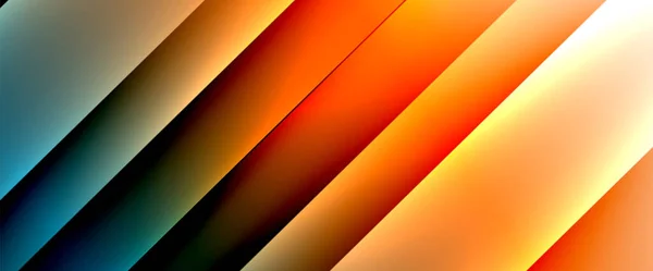 動的斜線抽象的な背景を持つ流体勾配。ダイナミックな光と影の効果を持つ明るい色。ベクトル壁紙またはポスター — ストックベクタ