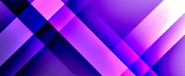 Gradients fluides avec lignes diagonales dynamiques fond abstrait. Couleurs vives avec des effets de lumière et d'ombre dynamiques. Papier peint ou affiche vectoriel — Image vectorielle