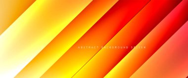 Dinamik diyagonal çizgileri olan akışkan eğimler soyut arkaplan. Dinamik ışık ve gölge efektleriyle parlak renkler. Vektör duvar kağıdı veya poster