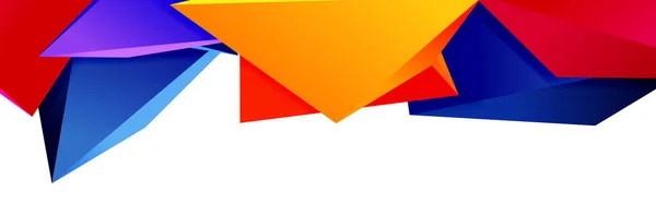 Trojúhelník mozaika abstraktní pozadí, 3d trojúhelníkové nízké poly tvary. Geometrické vektorové ilustrace pro obálky, transparenty, letáky a plakáty a další — Stockový vektor
