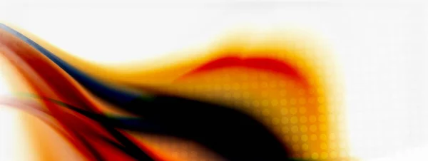 Αφηρημένο φόντο. Ομαλές γραμμές ροής, θολή κύματα, ρίγες στυλ ουράνιο τόξο χρώμα. Εικονογραφήσεις διανυσμάτων για εξώφυλλα, πανό, φυλλάδια και αφίσες και άλλα — Διανυσματικό Αρχείο