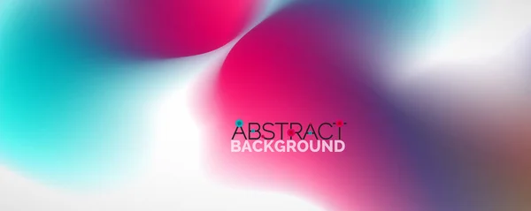 Fluid color gradient abstract background, trendy colorful wallpaper. Vector illustration for placards, brochures, posters, banners and covers — Stock Vector