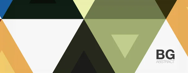 Ψηφιδωτό τρίγωνο μοτίβο αφηρημένο φόντο για το εξώφυλλο, banner, φυλλάδιο και αφίσα και άλλα πρότυπα — Διανυσματικό Αρχείο