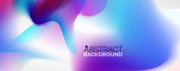 Vloeibare kleurverloop abstracte achtergrond, trendy kleurrijk behang. Vector illustratie voor affiches, brochures, posters, banners en covers — Stockvector