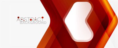 Vektör 3d ok geometrik bileşimi, iş veya teknoloji sunumu için soyut arkaplan, İnternet posteri veya web broşürü kapağı, duvar kağıdı