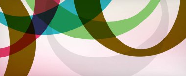 Çember geometrik şekiller, o harf tekrarlayan duvar kağıtları. İş veya teknoloji sunumları, İnternet posterleri veya web broşürü kapakları için soyut arkaplan