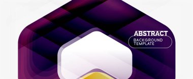 Vektör 3d ok geometrik bileşimi, iş veya teknoloji sunumu için soyut arkaplan, İnternet posteri veya web broşürü kapağı, duvar kağıdı