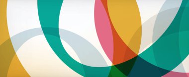 Çember geometrik şekiller, o harf tekrarlayan duvar kağıtları. İş veya teknoloji sunumları, İnternet posterleri veya web broşürü kapakları için soyut arkaplan